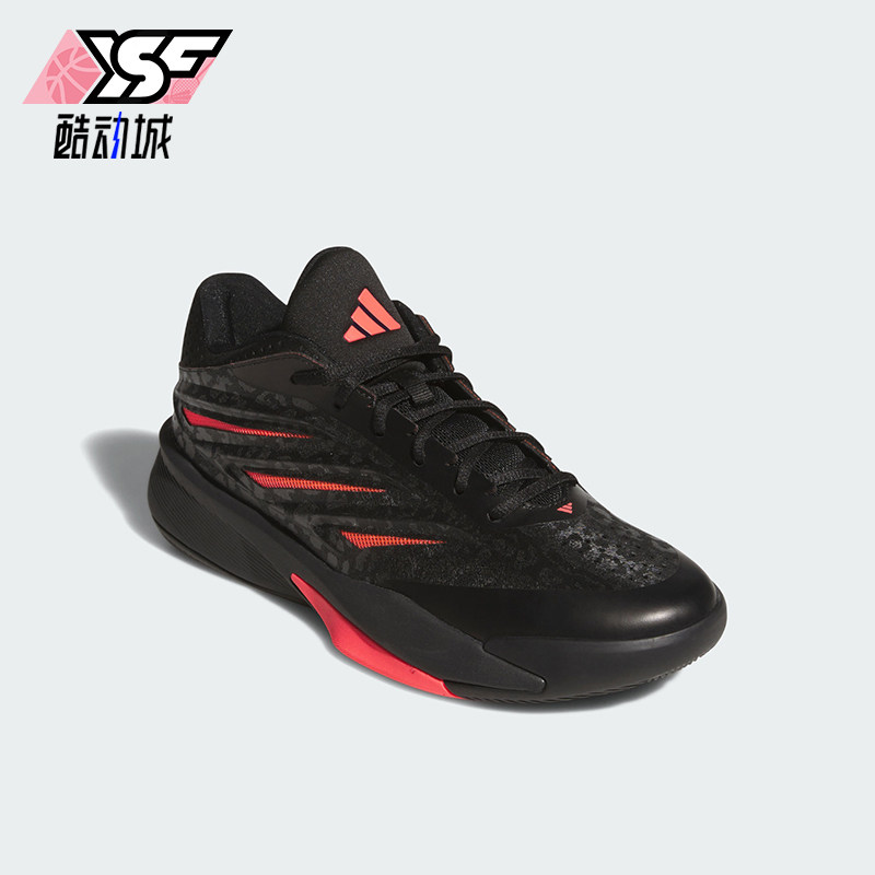 Adidas/阿迪达斯正品新款男女款减震回弹低帮篮球鞋KI6743