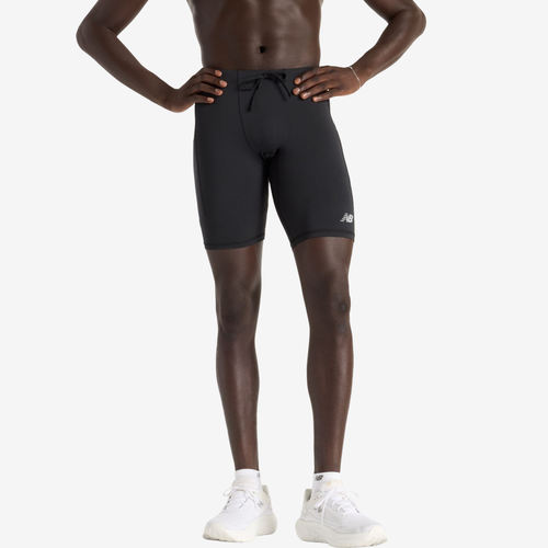 New Balance新百伦正品SleekNB男亲肤舒适运动短裤MS51271-BK