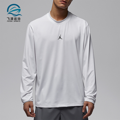 Nike/耐克正品JORDAN男士圆领套头透气经典长袖上衣IF0888-100
