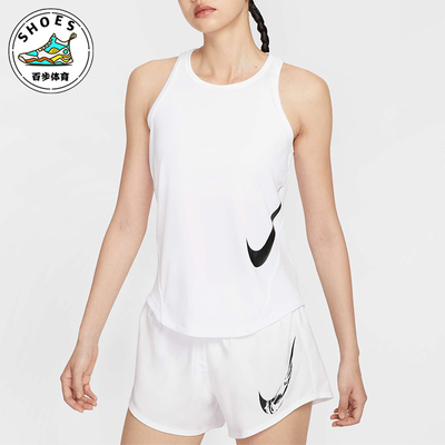Nike/耐克正品ASWTEMPO女士时尚训练运动透气无袖T恤HV2792-100