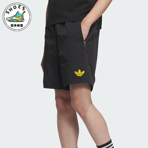 Adidas/阿迪达斯正品三叶草男士休闲宽松户外经典透气短裤KE5795