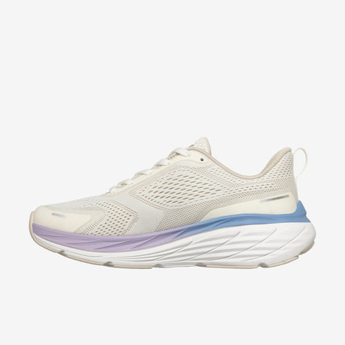 Skechers斯凯奇正品女性透气轻便支撑系带跑步鞋129720-OFWT