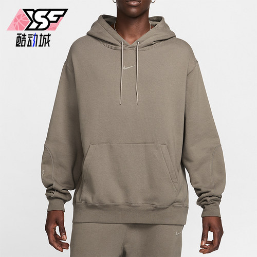 耐克男士连帽宽松休闲复古卫衣