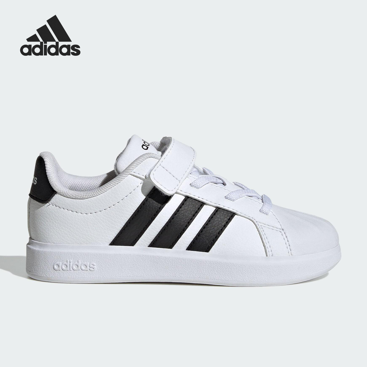 Adidas/阿迪达斯正品STREETTALK EL小童运动魔术贴休闲板鞋JQ6144