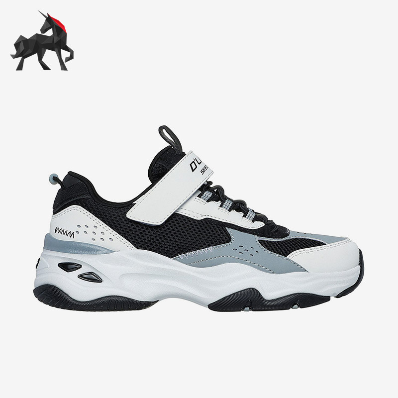 Skechers/斯凯奇正品冬季男童时尚厚底舒适透气休闲鞋