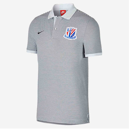 Nike/耐克正品当季新款中超时尚耐磨上海申花POLO衫翻领T恤848761