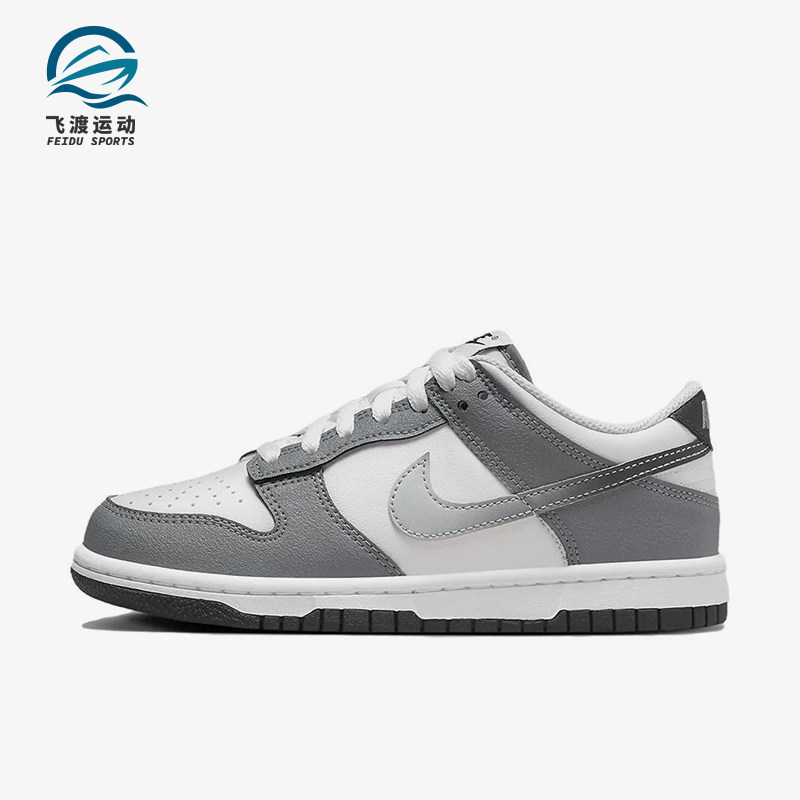 Nike/耐克正品2025秋季款GS女子大童运动低帮系带板鞋HM9617-001