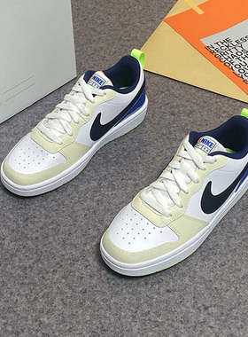 Nike/耐克空军白色蓝色黑色儿童百搭轻便低帮运动鞋FB1394-101