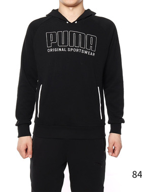PUMA/彪马正品Athletics Hoody TR 男子休闲运动套头衫卫衣844128