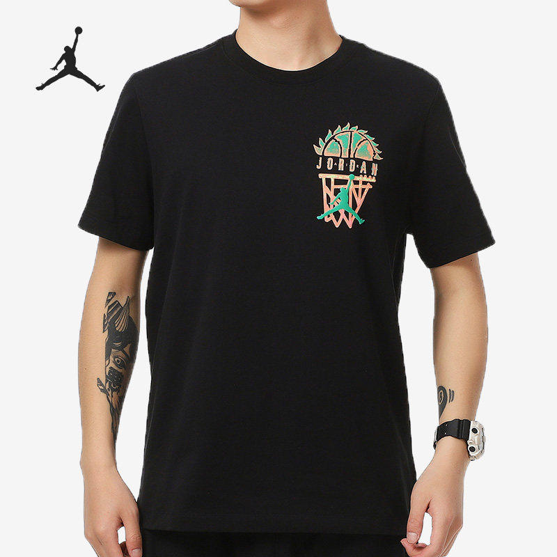 Nike/耐克正品JORDAN 男子篮球休闲运动短袖T恤DQ8643-010,运动服/休闲服装,运动T恤,淘宝优惠券,粉丝福利购,淘宝优惠卷