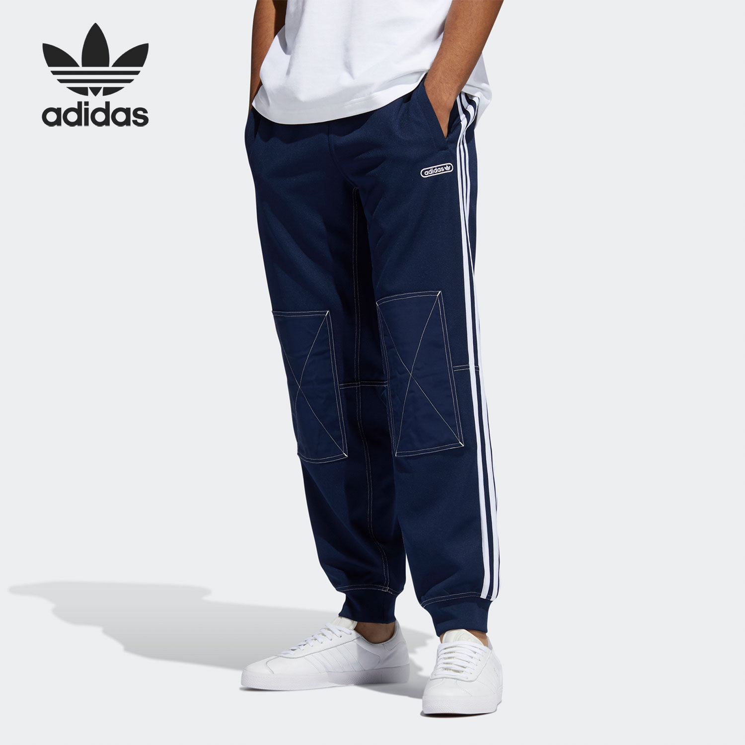 阿迪达斯三叶草男子运动长裤