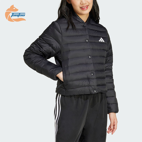 Adidas/阿迪达斯正品冬季新款女士宽松防风保暖休闲羽绒服JM1236