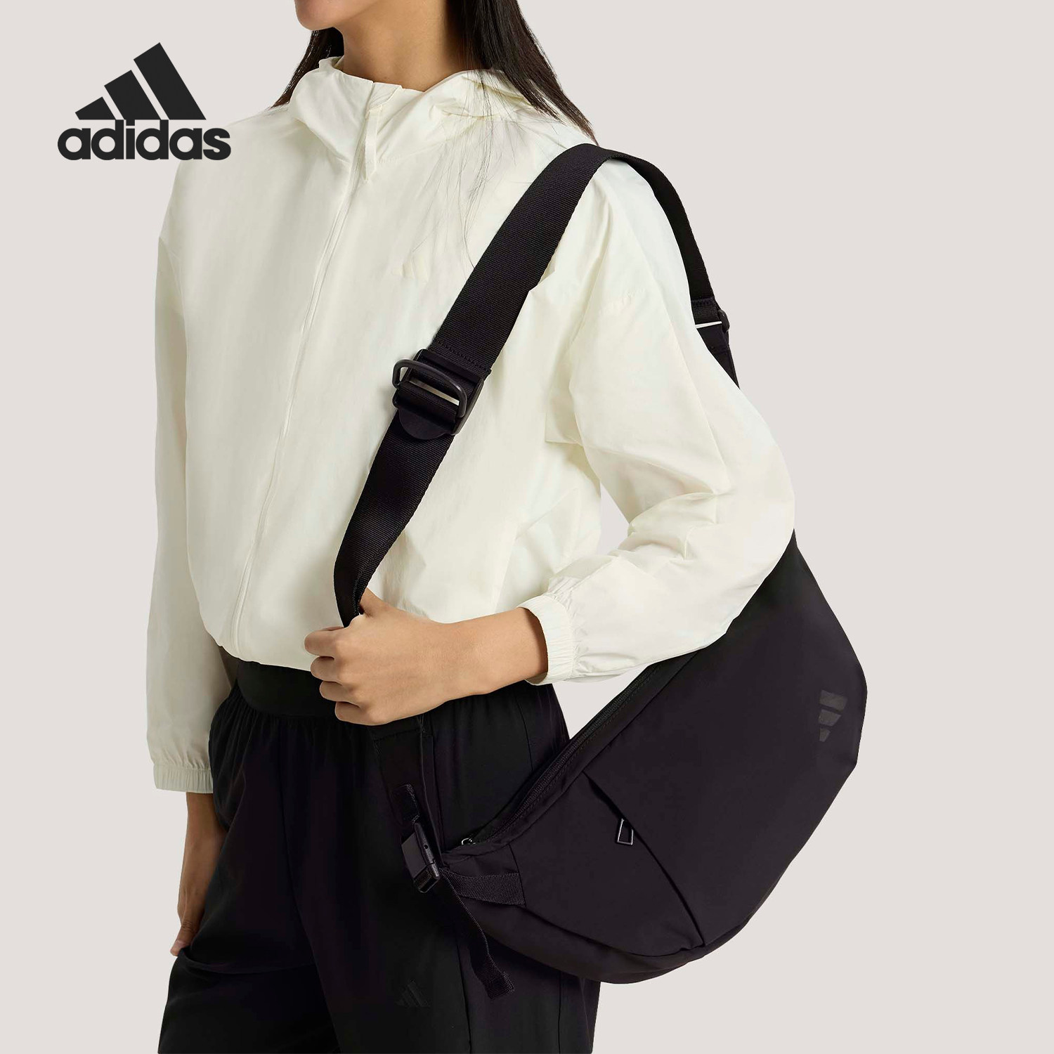 Adidas/阿迪达斯正品TECHSHOULDERBAGL新款经典单肩斜挎包KR2561