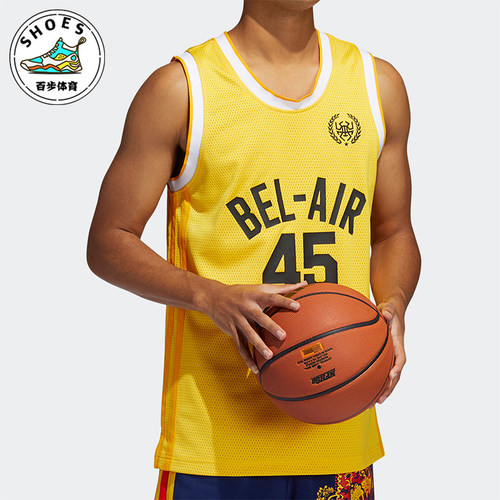 Adidas/阿迪达斯正品夏季男士圆领篮球运动T恤透气无袖背心HB4256