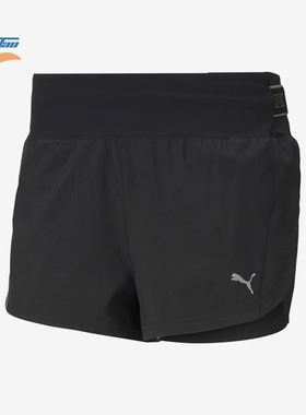 Puma/彪马正品休闲新款女士训练轻盈透气跑步运动短裤520171-01