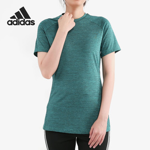 宽松紧身短袖 Adidas 女子新款 当季 运动T恤BK2675 阿迪达斯正品