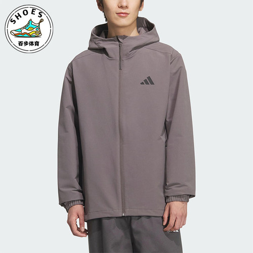 Adidas/阿迪达斯正品V SFT SHELL JK男女休闲运动连帽外套KF5227