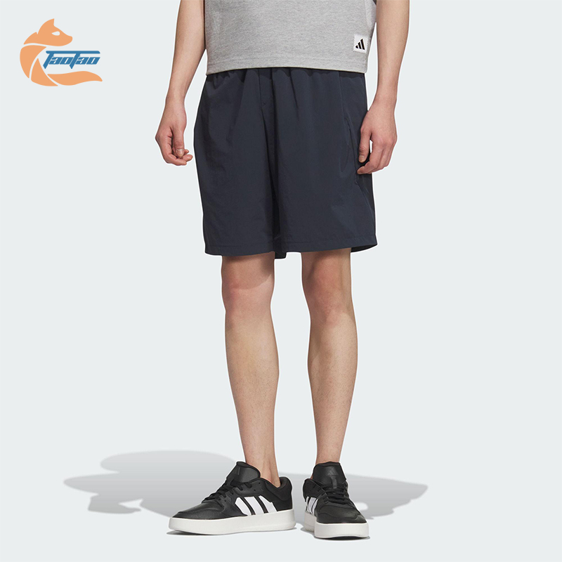 Adidas/阿迪达斯正品2025夏季款男士耐穿宽松运动透气短裤KC5832