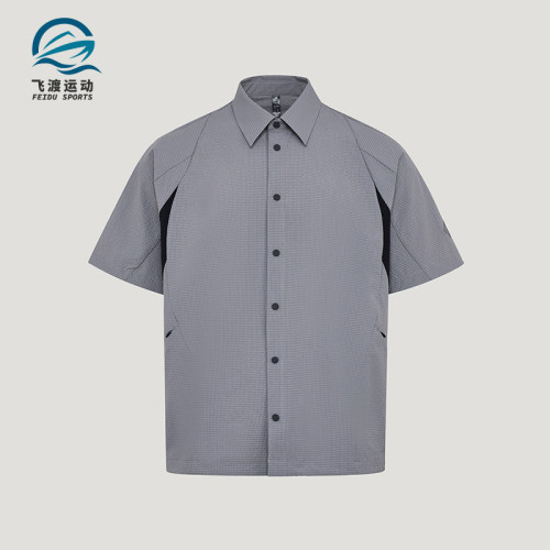 Adidas/阿迪达斯正品FOSHORTSLEVET-SHIRT男经典短袖衬衫KY5647
