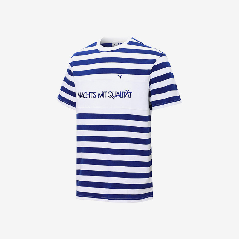 Puma/彪马正品新款夏季男女同款条纹圆领短袖T恤537510-12,运动服/休闲服装,运动T恤,淘宝优惠券,粉丝福利购,淘宝优惠卷