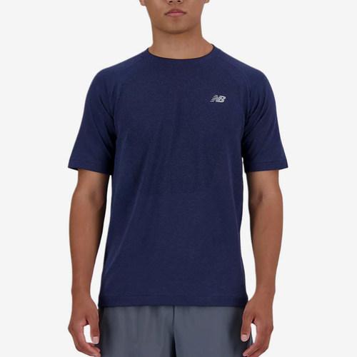 New Balance/NB正品2025新款男子运动训练透气短袖T恤MT41080-NNY