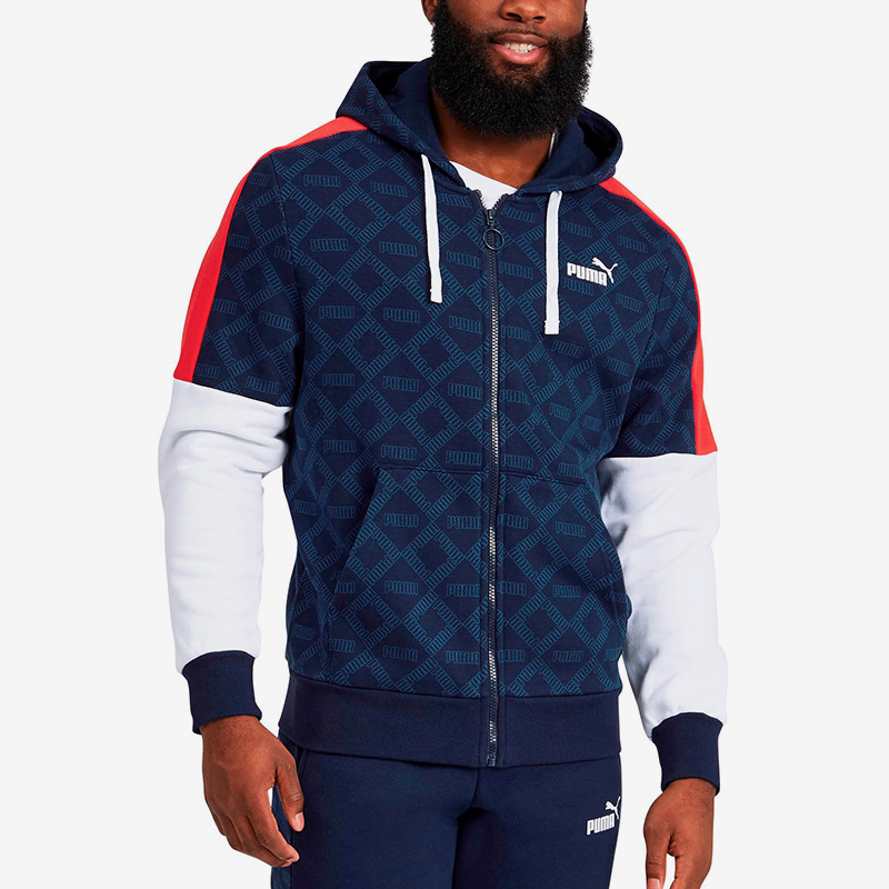 Puma/彪马正品2025男士时尚运动休闲连帽加绒保暖外套581775-06