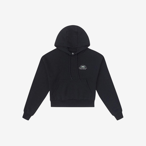 Converse/匡威正品新款女子宽松透气连帽卫衣套头衫10027076-A02