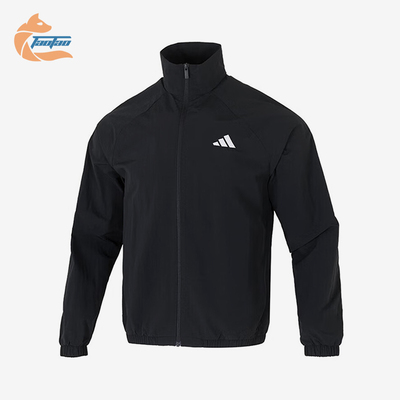 Adidas/阿迪达斯正品M SL WV TT男士户外梭织运动立领外套JM1772