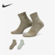 耐克正品 训练短袜两双装 Everyday Nike Plus 男士 DR5295 905