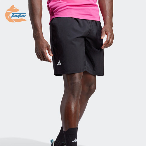 Adidas/阿迪达斯正品夏季男士运动网球透气梭织短裤HS3253