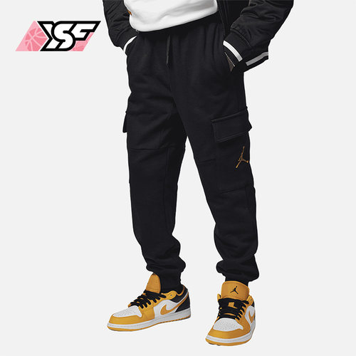 Nike/耐克正品新款Air Jordan大童运动机能风工装长裤FN0269-010