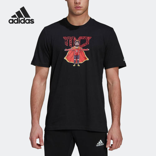 Adidas/阿迪达斯正品当季新款男子运动圆领短袖T恤HA0909