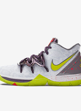 Nike耐克正品欧文5曼巴精神大童中帮实战篮球鞋AQ2456-102