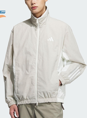 Adidas/阿迪达斯正品WOVEN JACKET男士经典梭织立领外套KC3921