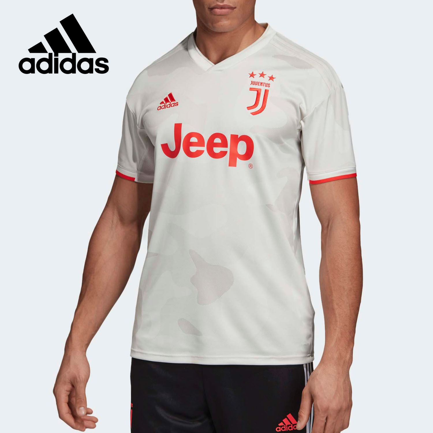 Adidas/阿迪达斯正品尤文图斯19-20新足球C罗球衣运动T恤DW5461