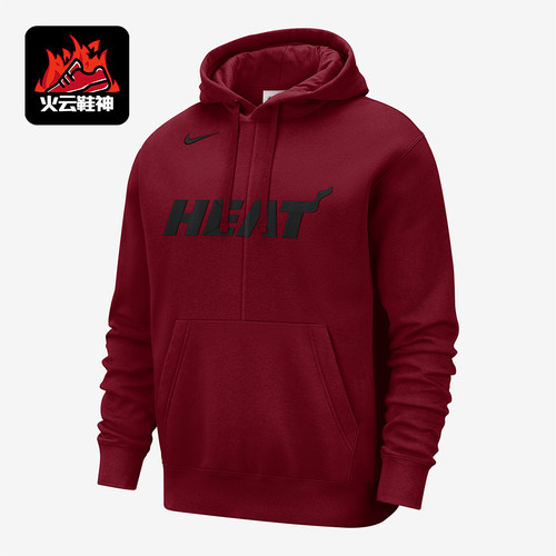 Nike/耐克正品Miami Heat Courtside男士运动长袖卫衣DR9328-608