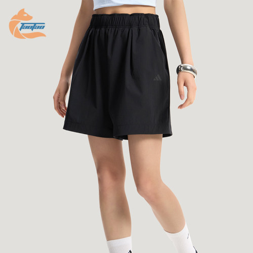 Adidas/阿迪达斯正品WOVEN SHORTS女士经典抽绳宽松短裤KS5321