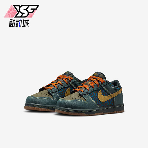 Nike/耐克正品Dunk Low小童运动系带耐磨潮流休闲板鞋IH4043-364