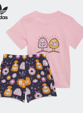 Adidas/阿迪达斯正品三叶草Kevin Lyons婴童运动套装HC1985