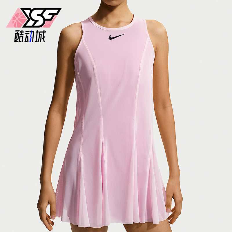 Nike/耐克正品Court Slam女子时尚透气经典运动连衣裙IV5702-663