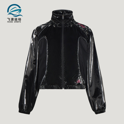 Adidas/阿迪达斯正品2026女士休闲时尚简约拉链宽松外套KY5756