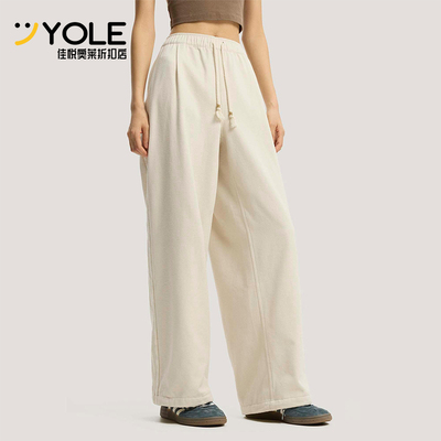 Adidas/阿迪达斯正品三叶草女士日常针织直筒运动耐穿长裤KT3138