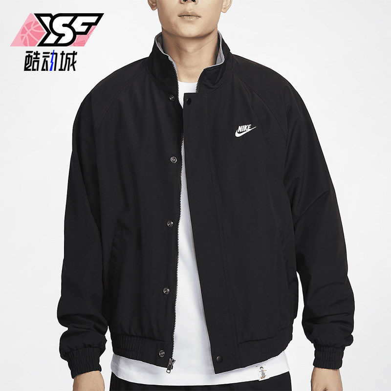 耐克男士摇粒绒里料加绒夹克