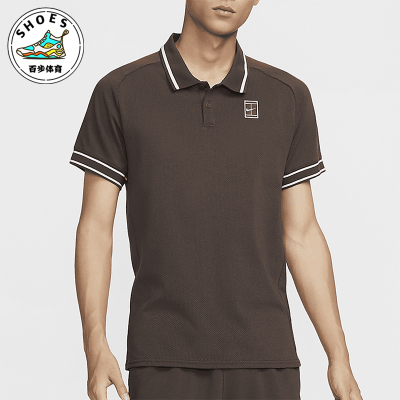 耐克男士翻领休闲运动透气POLO衫