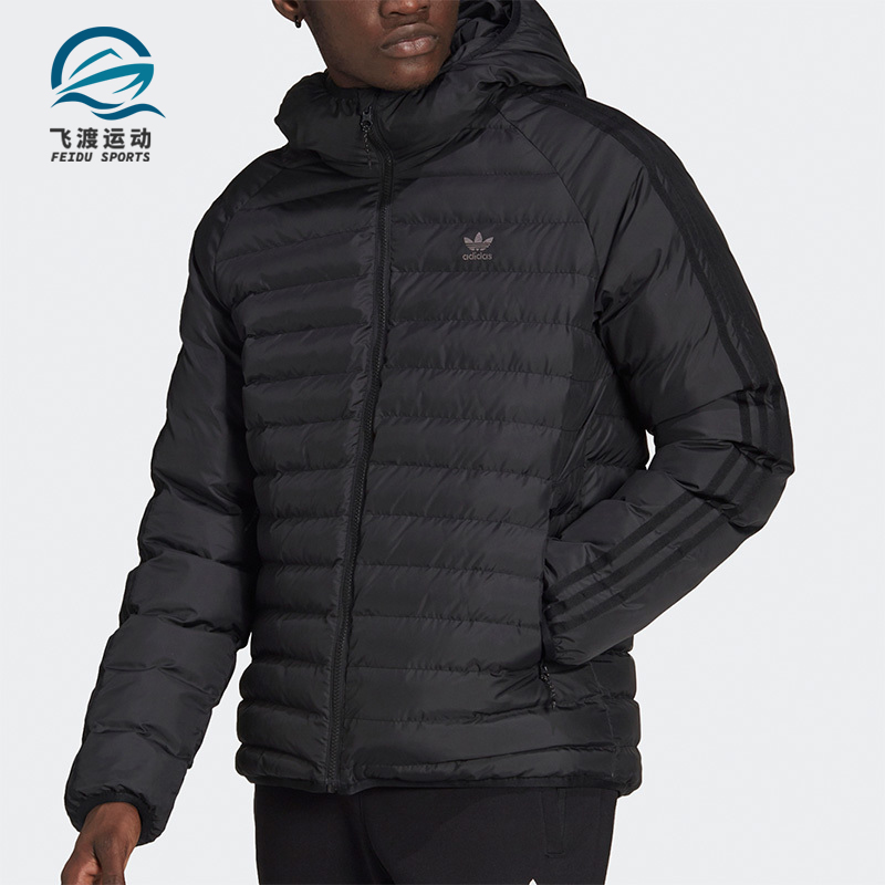 阿迪达斯三叶草男子运动棉衣