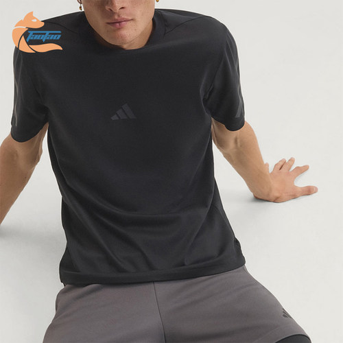Adidas/阿迪达斯正品ZNE 男士简约经典圆领针织短袖KF3796