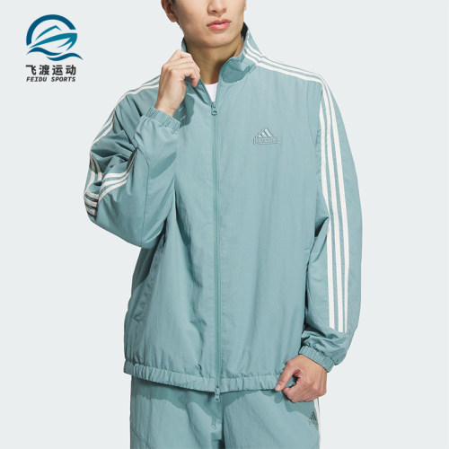 阿迪达斯男女同款时尚梭织外套