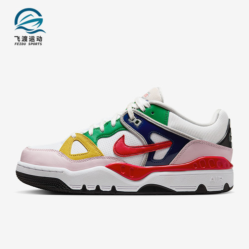 Nike/耐克正品Air Force 3男士休闲运动耐磨拼接板鞋FQ7012-100