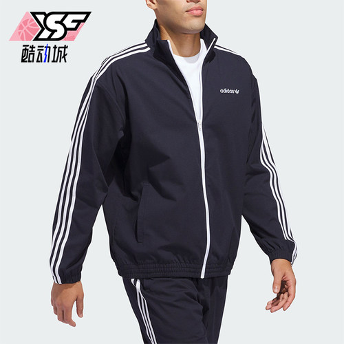 阿迪达斯男女同款透气时尚外套