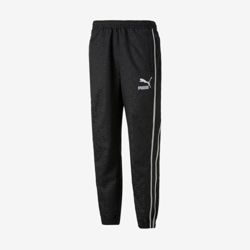 Puma/彪马正品新款男子运动梭织训练跑步束脚长裤535805-25